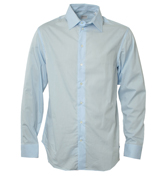 Armani Collezioni Sky Blue Long Sleeve Shirt