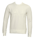 Armani Cream Round Neck Sweatshirt