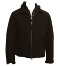 Armani Dark Brown Short Hooded Jacket