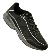 Armani Dark Grey and Black Trainers