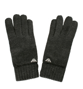 Armani Dark Grey Wool Gloves