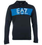 Armani Dark Slate Hooded Sweatshirt