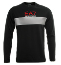 Armani Dark Slate Long Sleeve T-Shirt