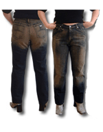 Distressed Denim Jeans