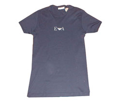 Armani EA logo fitted t-shirt