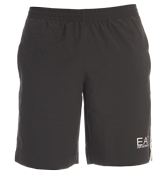 EA7 Black Bermuda Shorts
