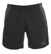 EA7 Black Sport Shorts