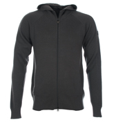 EA7 Dark Grey Hooded Sweatshirt