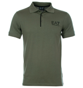 Armani EA7 Dark Sea Green Polo Shirt