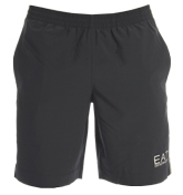 EA7 Dark Slate Bermuda Shorts