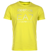 Armani EA7 Flourescant Yellow T-Shirt with