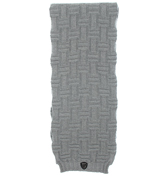 Armani EA7 Light Grey Scarf