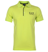 EA7 Light Yellow Polo Shirt