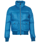 Armani EA7 Periwinkle Blue Down Jacket