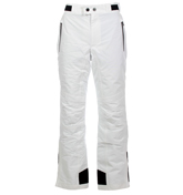 Armani EA7 White Ski High Tech Trousers