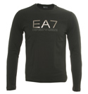 Emporio Armani EA7 Black Long Sleeve T-Shirt