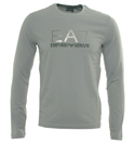 Armani Emporio Armani EA7 Grey Long Sleeve T-Shirt