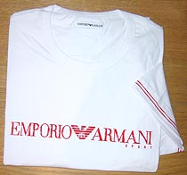 Armani Emporio Armani Sport - Crew-neck Printed T
