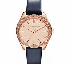 Armani Exchange Ladies Smart Sarena LP Rose Gold