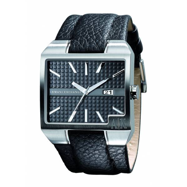 Armani Exchange Leather Watch AX2034