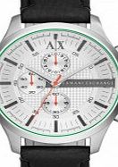 Armani Exchange Mens Smart Hampton Black