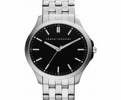 Armani Exchange Mens Smart Hampton LP Black