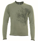 Armani Green Cotton Sweater