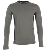 Armani Grey and Black T-Shirt