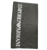 Armani Grey Bath Towel