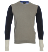 Armani Grey Crew Neck Sweater
