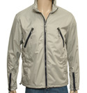 Armani Grey Lightweight Jacket with Concealed Hood