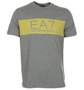 Grey Marl T-Shirt with Printed Design