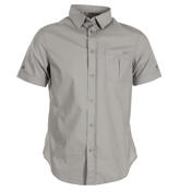Armani Grey Regular Fit Shirt