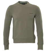 Armani Grey Round Neck Sweatshirt