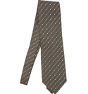 Armani Grey Silk Tie