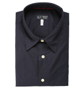 Armani Indigo Long Sleeve Shirt