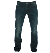Armani J08 Dark Denim Slim Fit Jeans - 34`