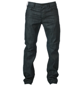 Armani J21 Black Denim Regular Fit Jeans -