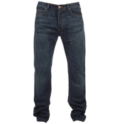 Armani J21 Dark Denim Regular Fit Jeans