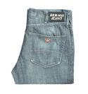 Armani (J30) Dark Denim Straight Leg Jeans