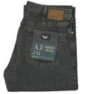 Armani (J31) Blumarine Straight Leg Zip Fly Jeans
