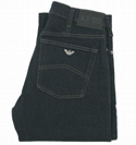 Armani (J31) Dark Straight Leg Zip Fly Jeans
