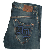 Armani (J38) Dark Denim Straight Leg Jeans