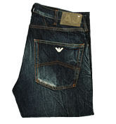 Armani (J45) Dark Denim Skinny Fit Jeans