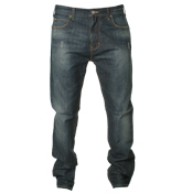 Armani (J45) Dark Denim Straight Leg Jeans