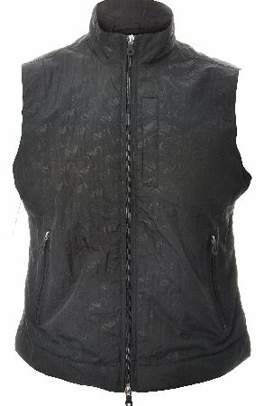Armani Jeans All Over Logo Gilet