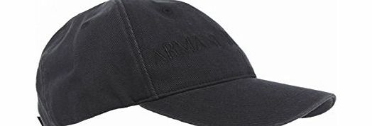 Armani Jeans Black Tonal Logo Cap L