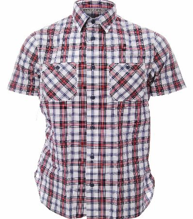 Armani Jeans Checked Cotton Shirt