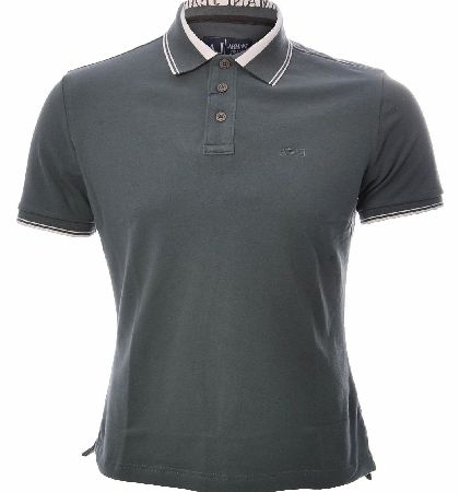 Armani Jeans Chest Logo Polo Shirt