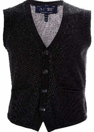 Armani Jeans Cotton Waistcoat